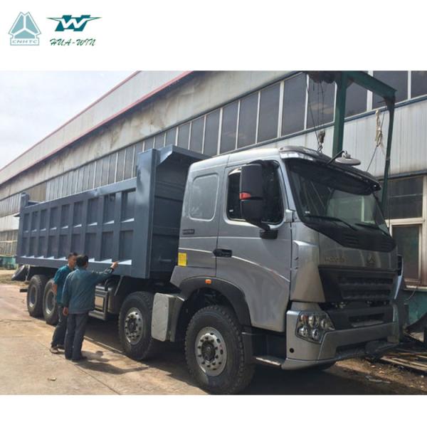 Sinotruk howo 12 wheeler 8x4 sand tipper truck for sale in dubai