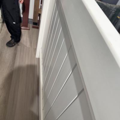 Sunproof Pvc White Privacy Vinyl Fence 8 Ft Wide Post 2590mm