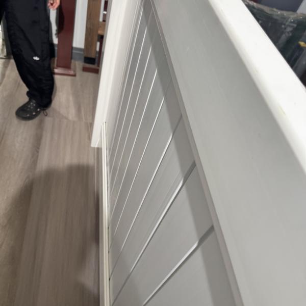 Sunproof Pvc White Privacy Vinyl Fence 8 Ft Wide Post 2590mm