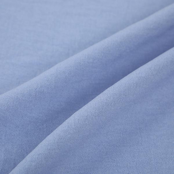 High Quality Wholesale Factory Solid Color Woven Plain Fabric 100% Polyester  Ready Goods for Women and Men's Clothing