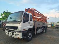 2011 Zoomlion renouveler 38m camion monté pompe à béton camion entièrement hydraulique