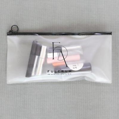 Holographic Laser Cosmetic Zipper Bag Custom Logo Printed