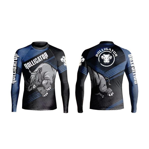 Customized NO Gi outfit Sublimation Logo Light Weight Quick Dry MMA Rash Vest Rash Guard Sportswear