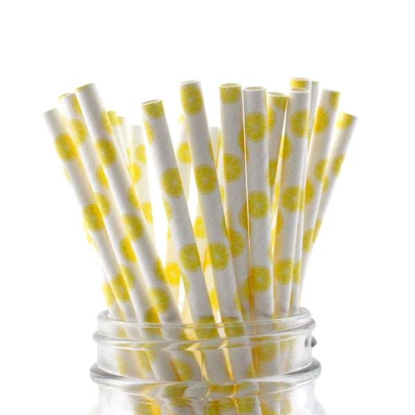 Colorful Attractive Baby Shower Paper Straws  Sturdy And Long Lasting