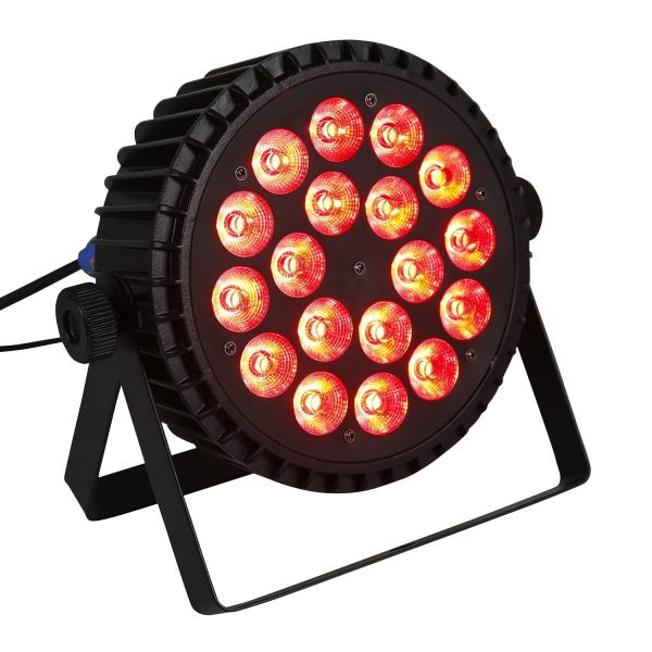 Pro Dj Stage Event Light 18x18w RGBWA+UV 6in1 Disco Par Light