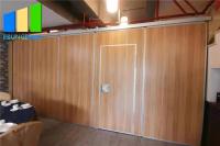 Cloison de séparation saine provisoire en bois de preuve de pièce de restaurant pour l'hôtel de cinq étoiles