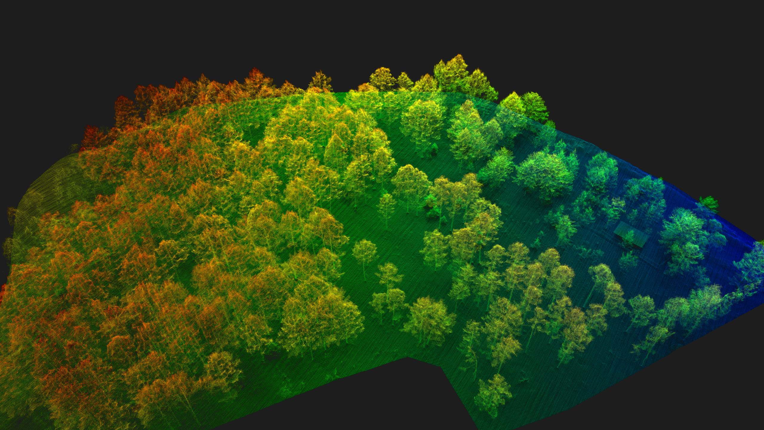 PointCloudcreater 2.0.46 - Инструмент обработки трехмерной точки с раскрашенной 3D -точками.
