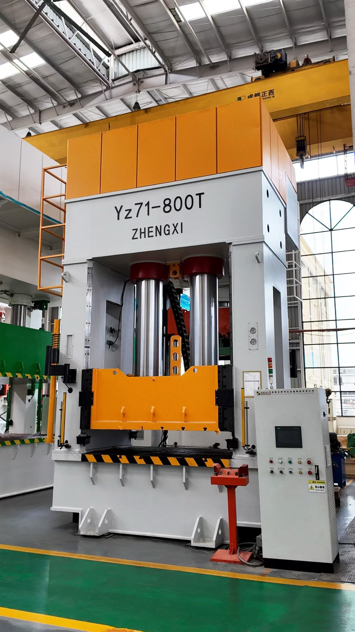 Professional  Four-column Three-beam Hydraulic Press Pump Large Platform Automotive Interior Molding High Motor Bearing Gear