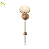 Cuivre moderne de lumière de mur de la CE E14 et couleur en bronze matérielle de marbre