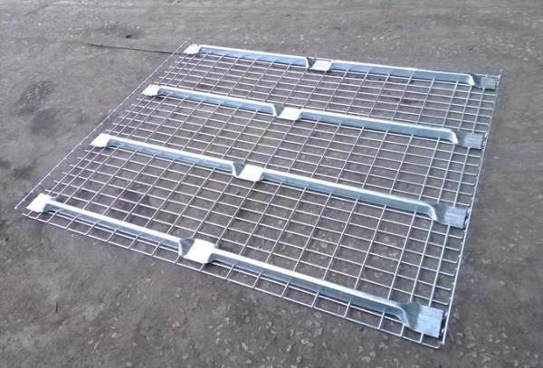 Wire Mesh Rack Decking 1.5mm 1.8mm 2.0mm Thickness , Warehouse Wire Decking