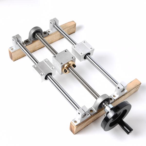 Diameter 100mm Screw Nut Machine Handwheel With Handle