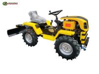Tractores de jardín pequeños de diesel 4x4 Tractor multifunción con nivelador de suelo