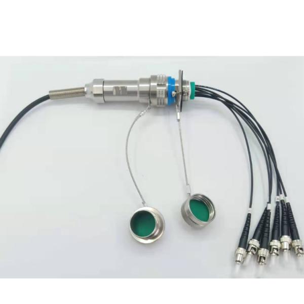 3 header threaded quick butt joint PVC aviation optical fiber cable connector