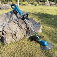 21V Electric Battery Brush Cutter Lawn Mower Grass Cutting Machine Grass Trimmer