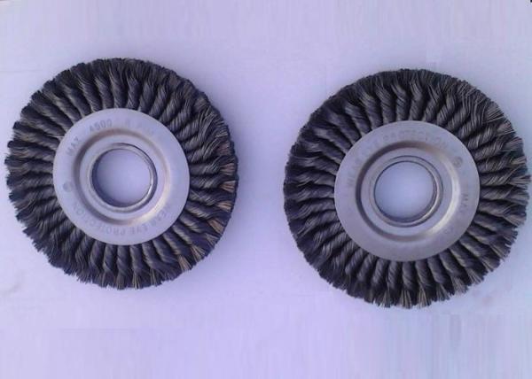 Cleaning Corrosion Twisted Wire Wheel Brush Three Layer Stringer Bead Wheels