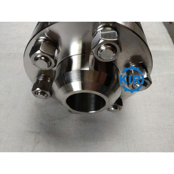Butt Weld End High Pressure Ball Valve RPTFE / PEEK Valve Seat Design