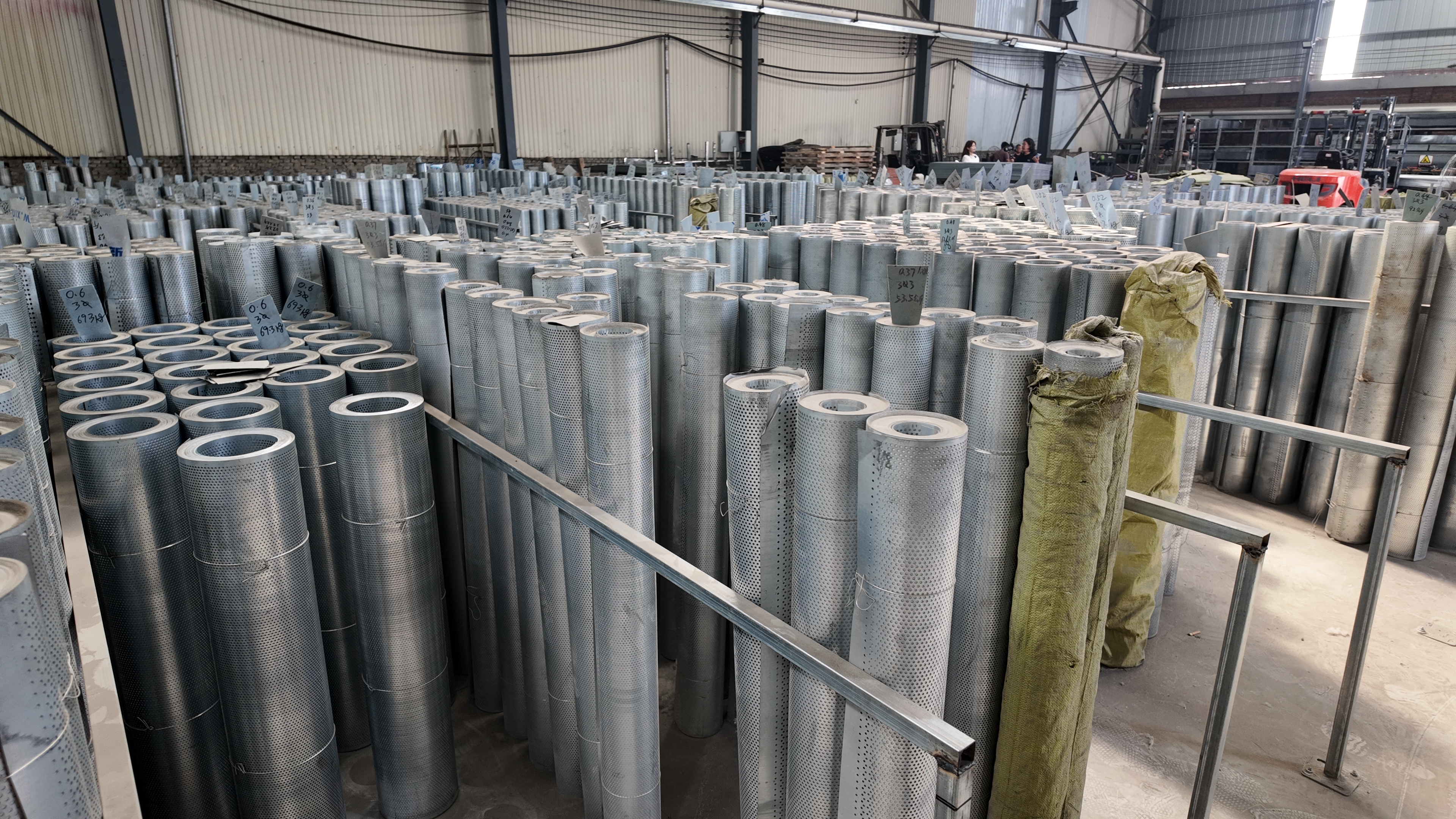 All Material Perforated Metal Coil Large Stock Custom Perforated Sheet Roll