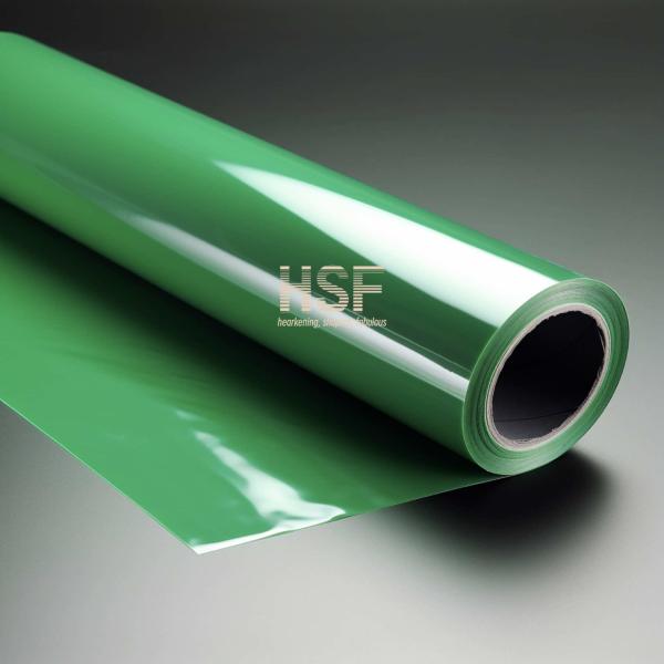 HSF Opaque Green MOPP Silicone Release Film Polypropylene Film