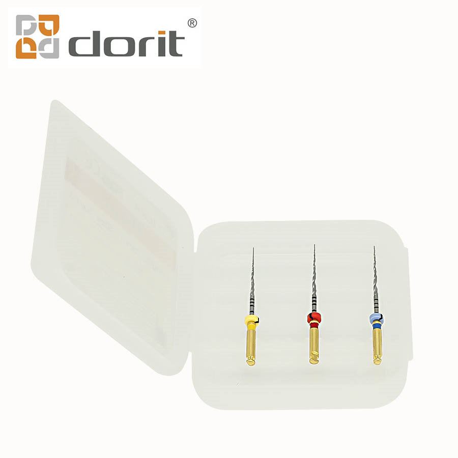 активация жары Эндоdontics аппаратур Niti дантиста 3Pcs X1 X2 X3 роторная