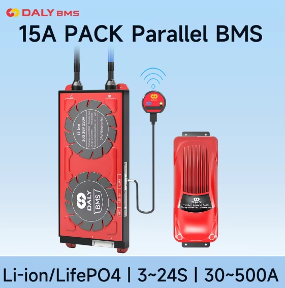 High Performance 8s-17s Battery BMS with Active Balance Functionality