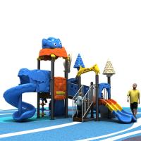 Teatro exterior das crianças com campo de jogos EVA Big For Kids da corrediça