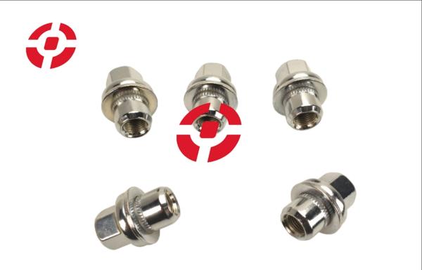 Silver Wheel Lug Nut M14x1.5 Car Wheel Thread For Land Rover Range Rover OE RRD500510