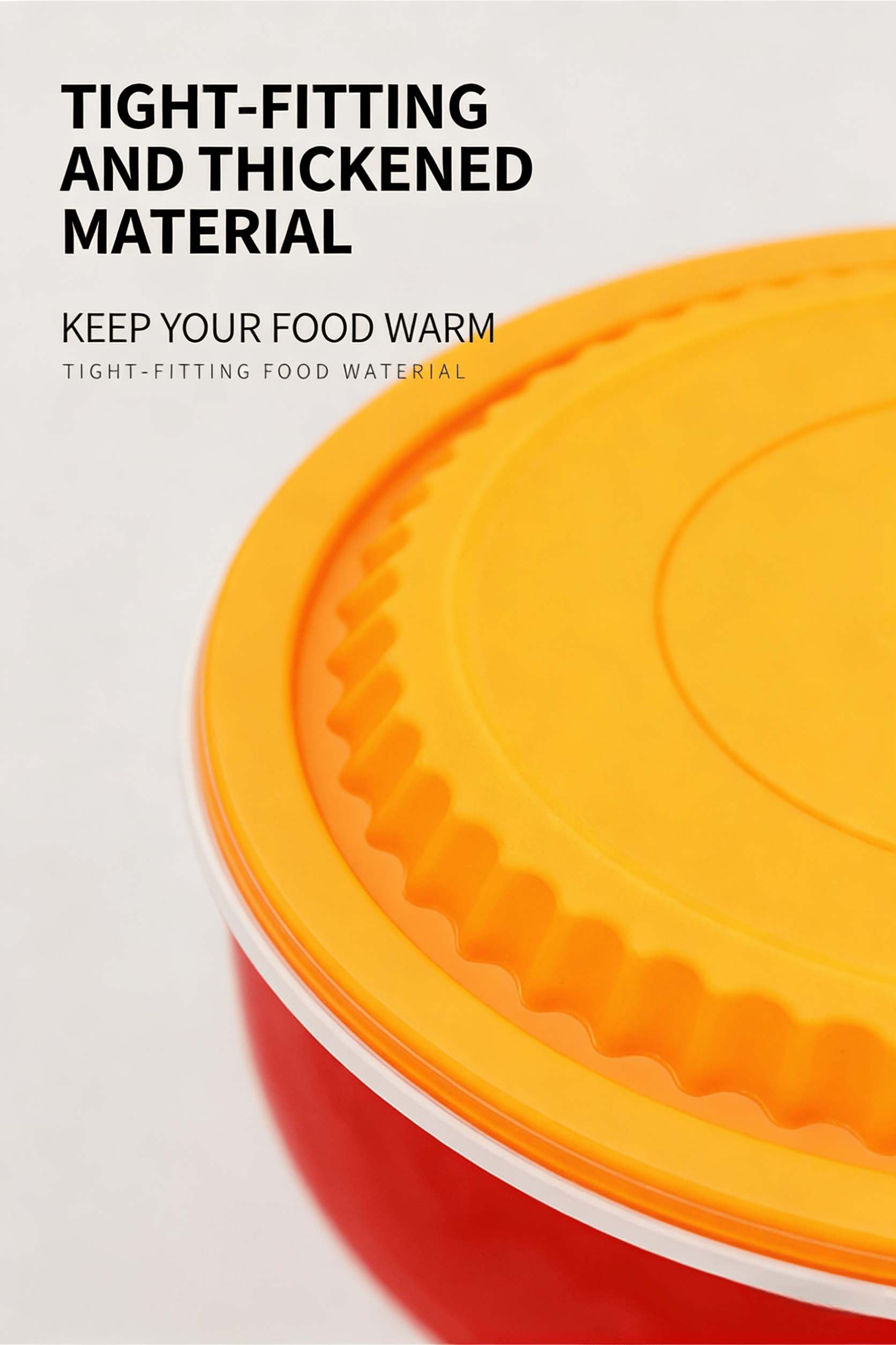 round plastic food container with lid    disposable soup container  takeaway bowl container   food storage bowl packaging