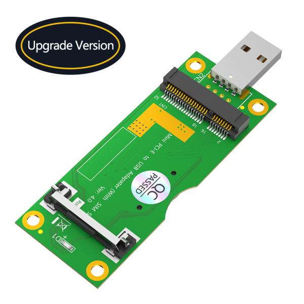 Mini PCI-E to USB Adapter With SIM card Slot for 3G/4G/ WWAN/LTE Module