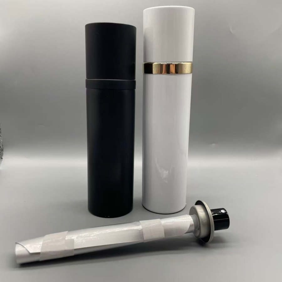 Bag on Valve Aluminum Aerosol Can, Pressurized BOV Canister for Body Spray Cosmetic Packaging