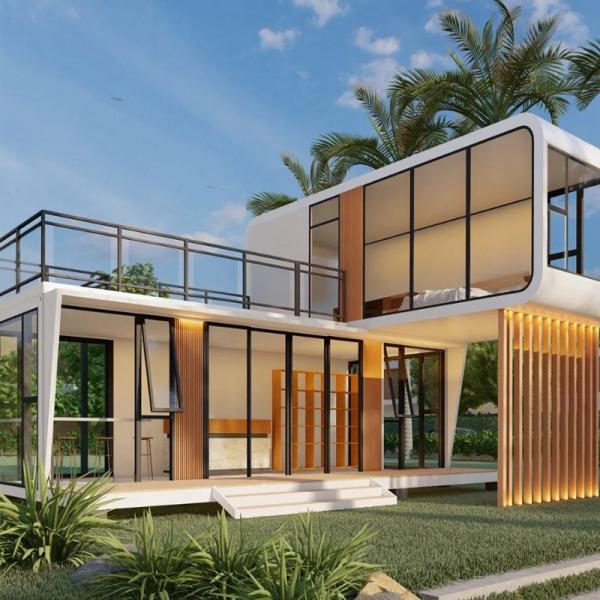 Detachable Cabin House Parks Mobile Garden House With Roof Portable Outdoor Storage Cabin For Garden