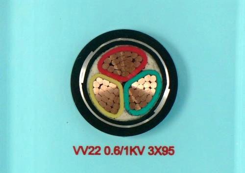 Aluminum Conductor Low Voltage Power Cable , Steel Tape 4 Core Armoured Cable
