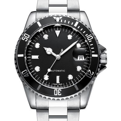 22mm Sapphire Male Quartz Wrist Watch com seletor leve gerenciem o ODM da moldura