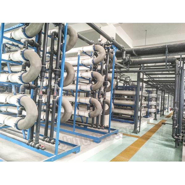 FRP Membrane Housing RO Water Treatment System Water Purification Equipment 300TPH
