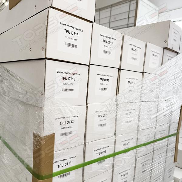 Black Satin Matte Paint Protection Film with 190microns Thickness 90% IR and UV Rejection for Car Body Protection