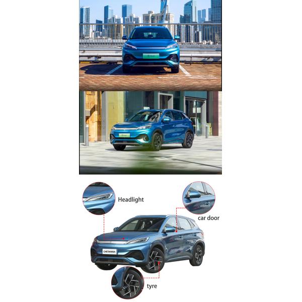 Китайские новые энергетические автомобили 4-колесные автомобили внедорожник Byd Tang Song Yuan EV электромобиль