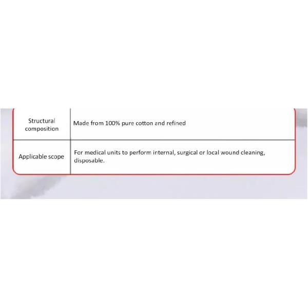 Refined Absorbent Medical Cotton Balls Pack 100g Product Composition 100% Pure Cotton