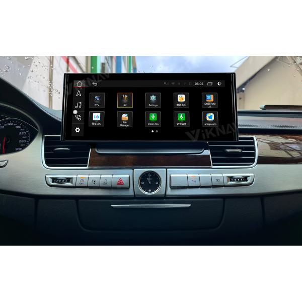 Стерео автомобиля андроида 1920*720 автоматический 12,3 дюйма для Audi A8 D4 2011-2017