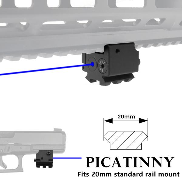 Chasse du laser bleu de pistolet de tisserand de lasers d'arme à feu d'Airsoft/bâti 450nm de Picatinny