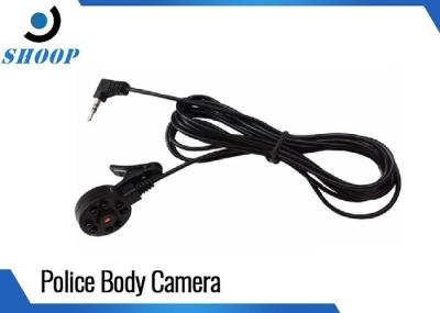 Mini acessórios da câmera do corpo 420 linhas câmera escondida polícia da tevê da bala dos auriculares