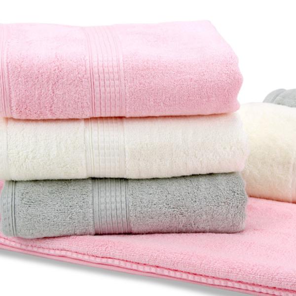 28*55'' Natural Organic Bamboo Fiber Bath Towel OEM Bamboo Fiber Hand Towel Face