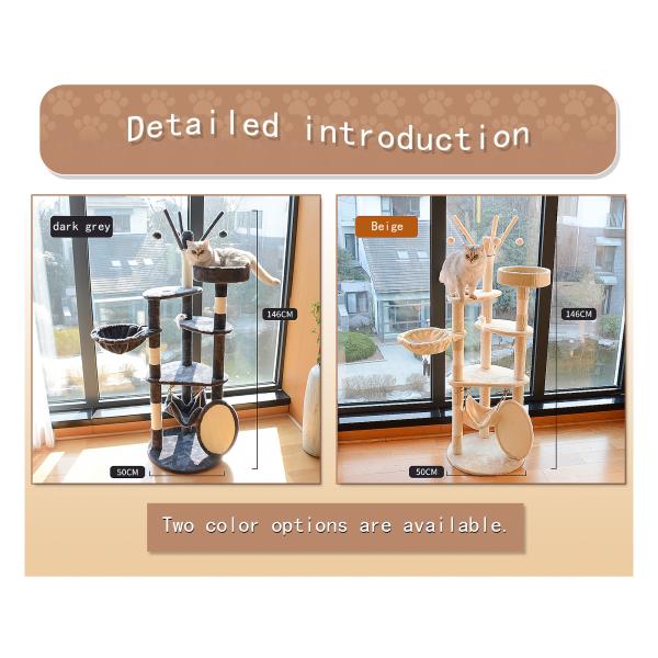 Sale Cat Scratching Board for Playing and Sleeping Large Tall Cat Climbing Frame