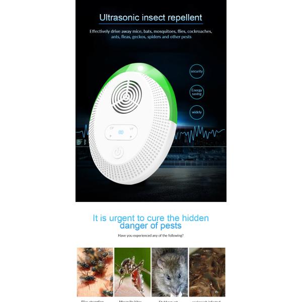 Ticks Pest Control Electric Bug Zapper Customizable with Led Solar Steet Light