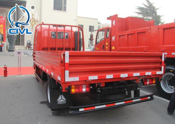 CIVL HOWO 4X2 4Tons Light Duty Commercial Trucks Light Cargo Truck