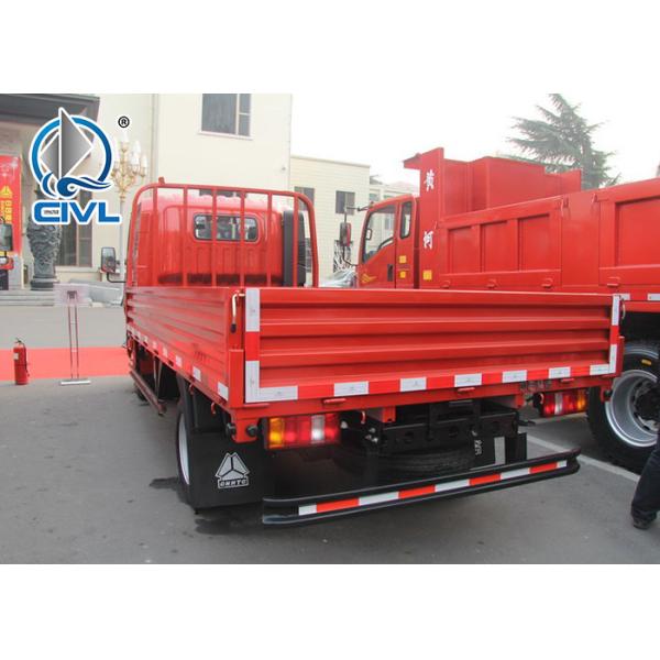 New HOWO Cargo Truck 95 HP Light Duty Commercial Trucks Engine Power HOWO Light Cargo Trucks