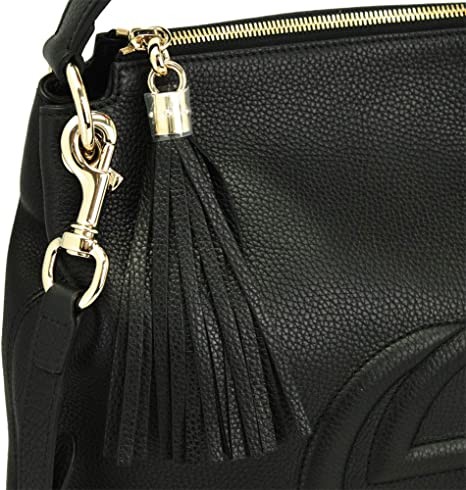 Leather Black Gucci Soho Handbag With Shoulder Strap 536194