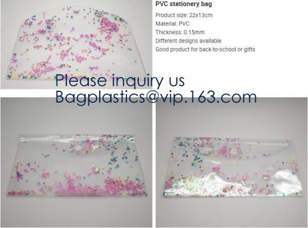 Wholesale high quality transparent eva cosmetic bag for swimwear/ large capacity storage bag for toiletries, BAGEASE