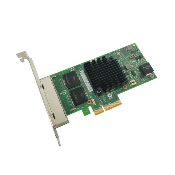 Carte réseau Gigabit 4 ports HZ1I350T4 avec chipset Intel I350 pour applications serveur
