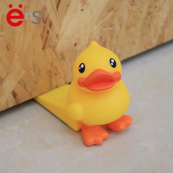 Eco Friendly Duck Door Stopper Non Phthalate PVC ABS Material