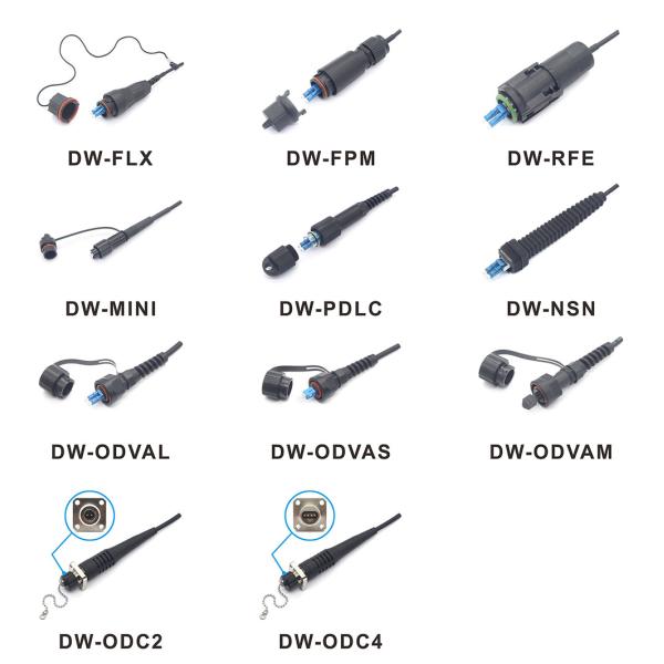 FTTA MM водонепроницаемый оптоволоконный соединитель SM Duplex LC UPC FLX