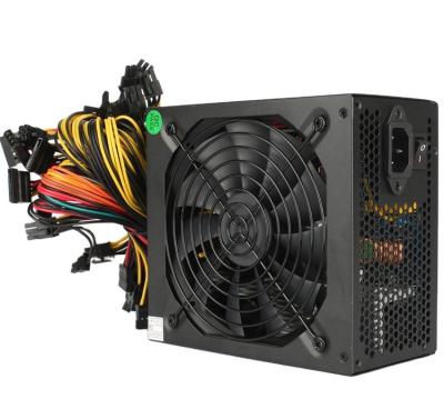 For 8GPU 1600W110V-240V 12v  PSU Case Power Supply 90 plus gold Computer Uninterruptible PSU